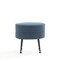 Manhattan Comfort Bailey Ottoman in Blue with Black Feet OT003-BLB - alternate 10